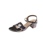 Load image into Gallery viewer, Sophia Metallic Heels