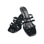 Load image into Gallery viewer, Ava Bow Strappy Heels