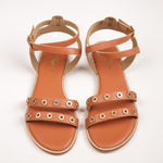 Load image into Gallery viewer, Claire Backstrap Flats
