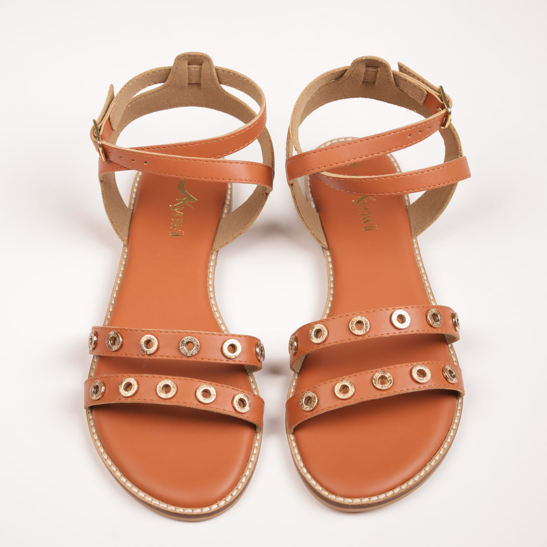 Claire Backstrap Flats