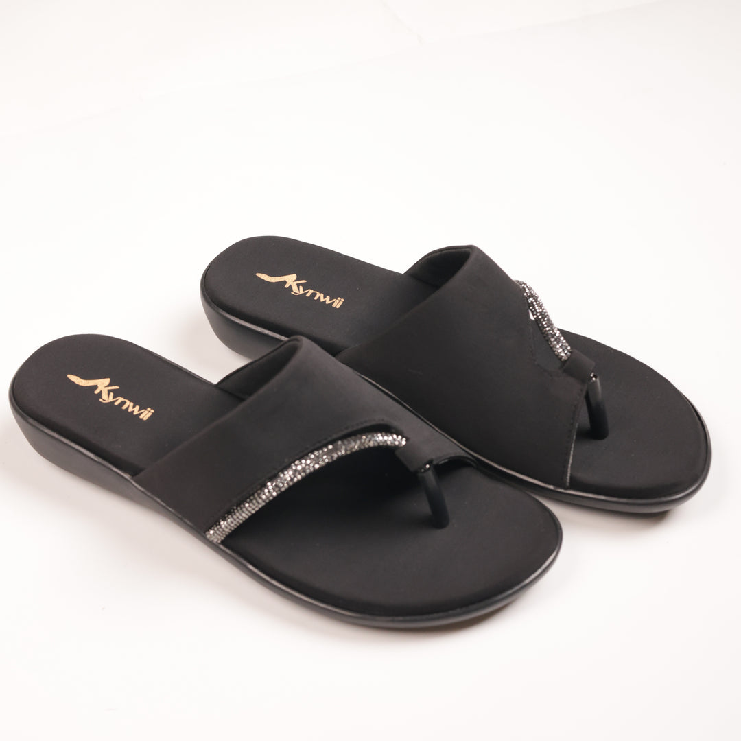 Brie Rhinestone Flats