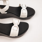 Load image into Gallery viewer, Hazel Buckle Platform Wedges

