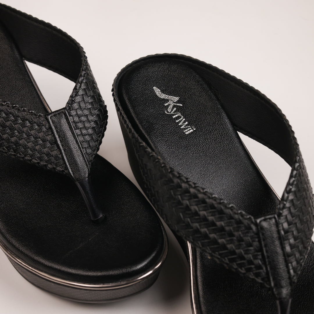 Hailey Platform Wedges