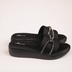 Load image into Gallery viewer, Bella Rhinestone Platforms
