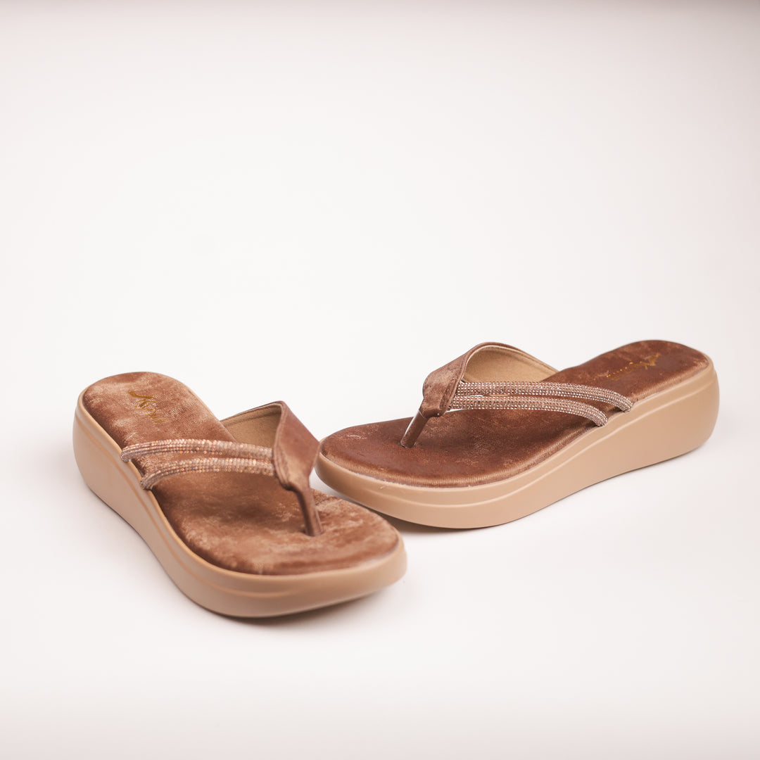 Betty Rhinestone Platforms