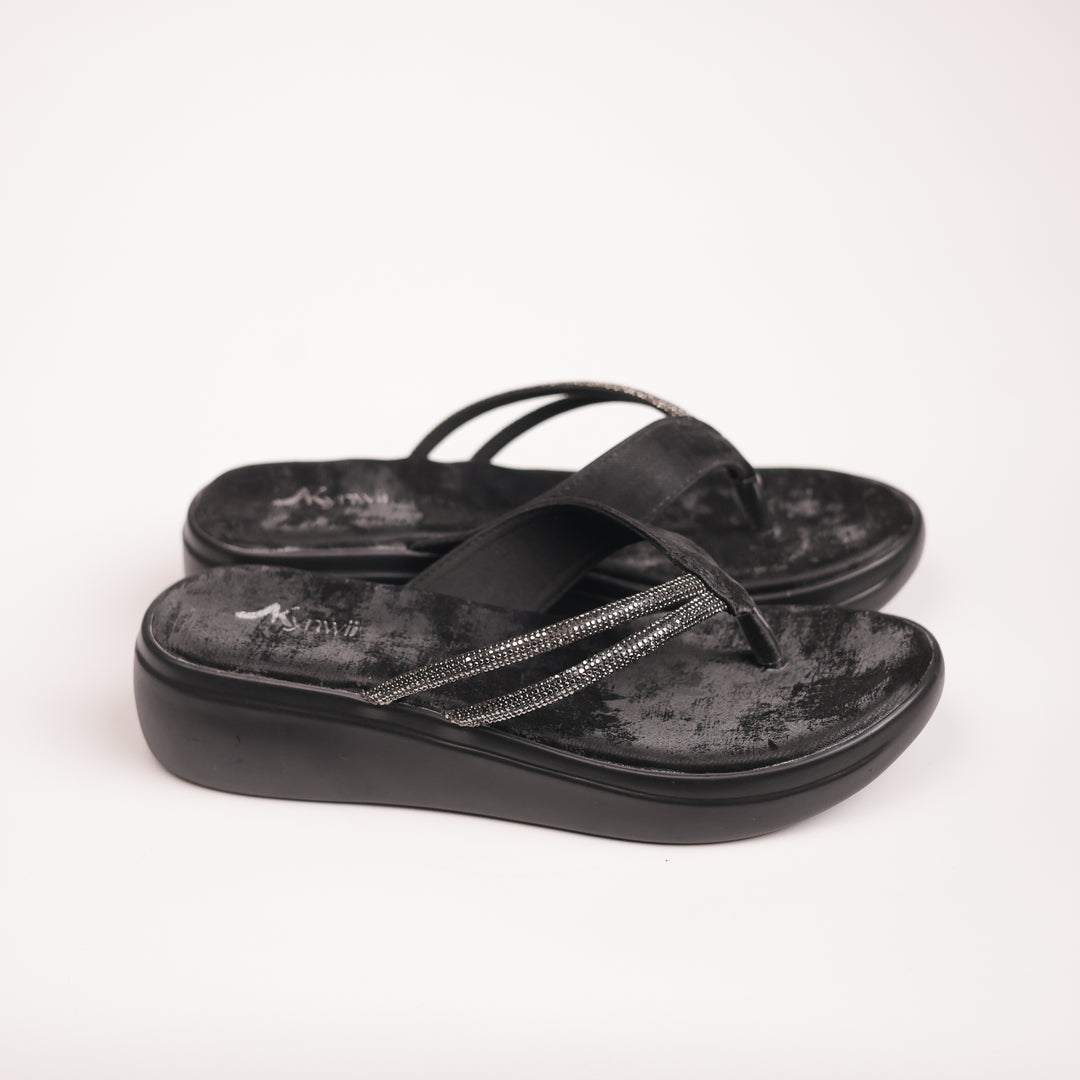 Betty Rhinestone Platforms