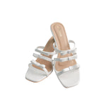 Load image into Gallery viewer, Ava Bow Strappy Heels
