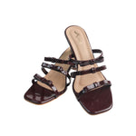 Load image into Gallery viewer, Ava Bow Strappy Heels
