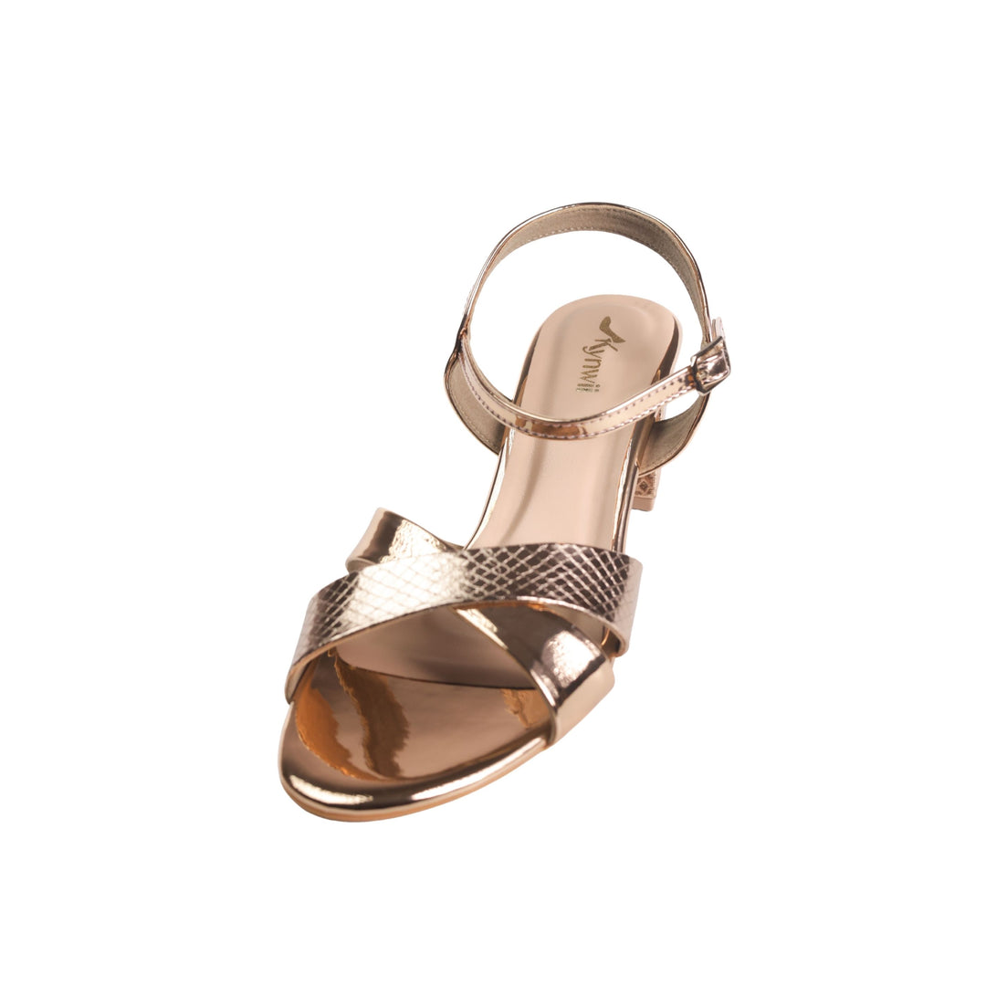 Sophia Metallic Heels