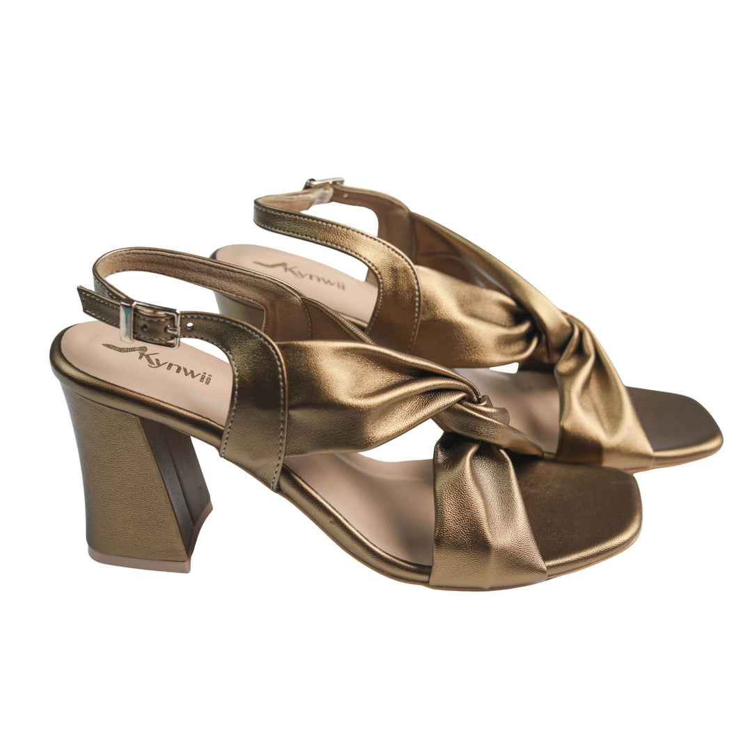 Alessia Knotty Backstrap Heels