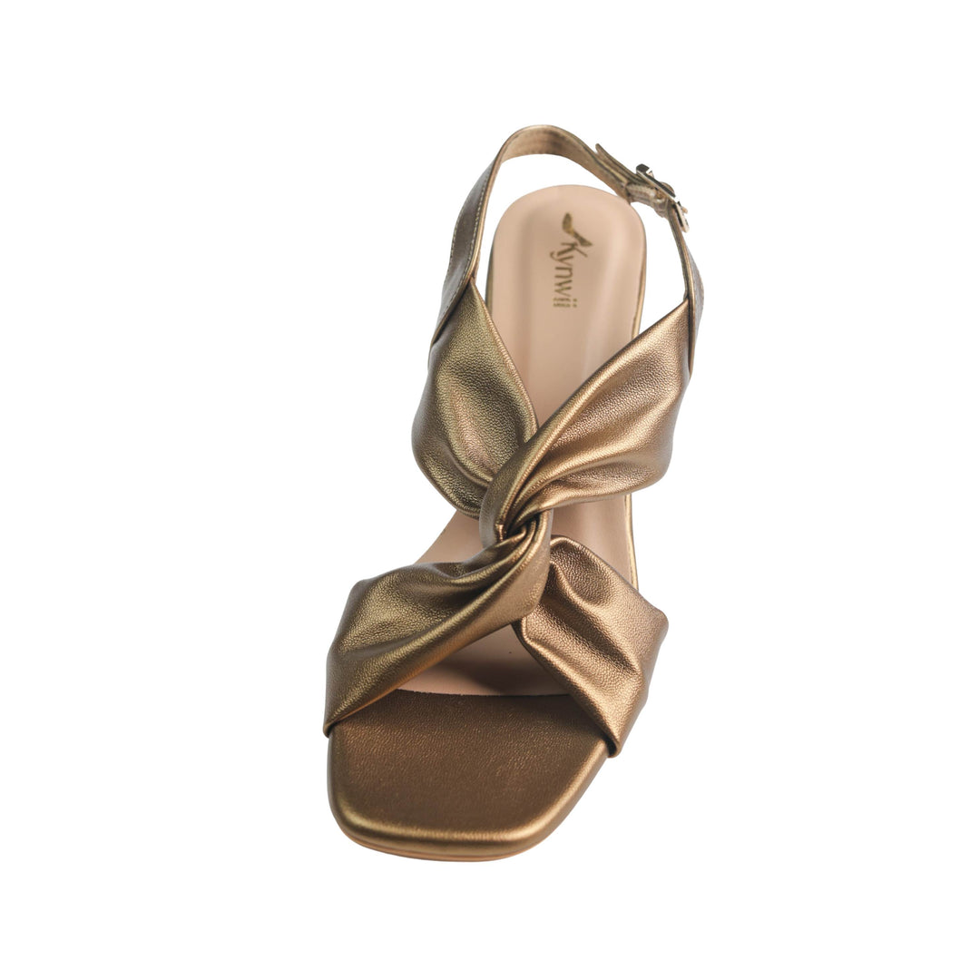 Alessia Knotty Backstrap Heels